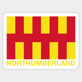 Northumberland County Flag - England Sticker